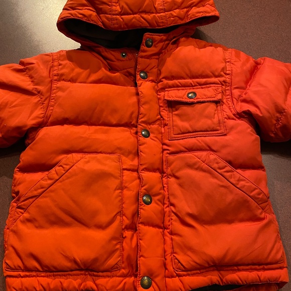 GAP Jackets & Coats Orange Baby Gap Winter Jacket Poshmark